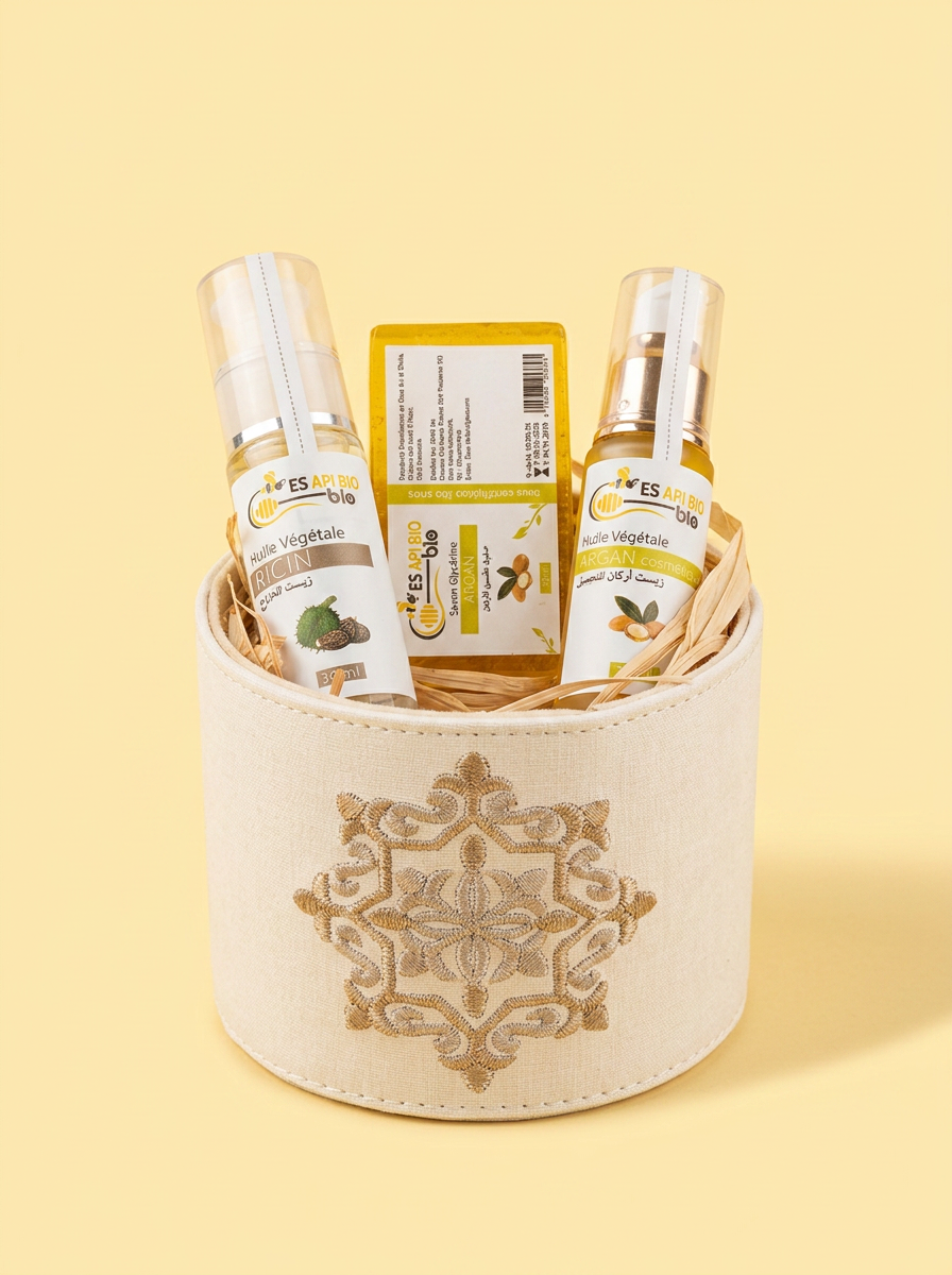 Panier cadeau Argan & Ricin — HAPPY BIO